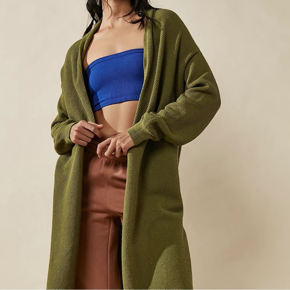 Free People Hailee Cardigan Kelp XS